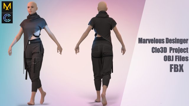 15 Clo3D -Zprj - OBJ -FBX 3D Model .c4d .max .obj .3ds .fbx .stl .blend 