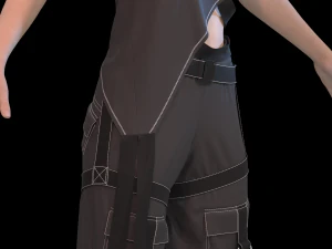 15 Clo3D -Zprj - OBJ -FBX 3D Model