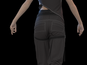 15 Clo3D -Zprj - OBJ -FBX 3D Model