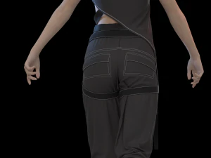 15 Clo3D -Zprj - OBJ -FBX 3D Model