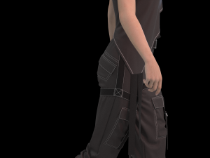 15 Clo3D -Zprj - OBJ -FBX 3D Model
