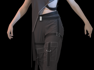 15 Clo3D -Zprj - OBJ -FBX 3D Model
