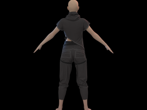 15 Clo3D -Zprj - OBJ -FBX 3D Model
