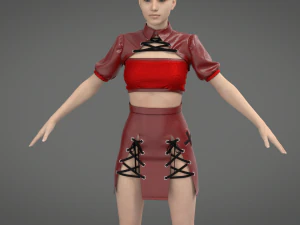 16 Clo3D -Zprj - OBJ -FBX 3D Model