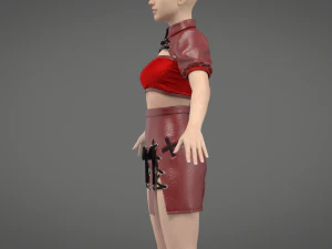 16 Clo3D -Zprj - OBJ -FBX 3D Model