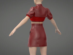16 Clo3D -Zprj - OBJ -FBX 3D Model