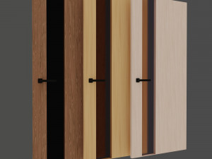 the package of interior doors Modelo 3D