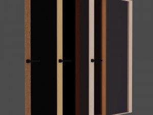 the package of interior doors 3D Модель