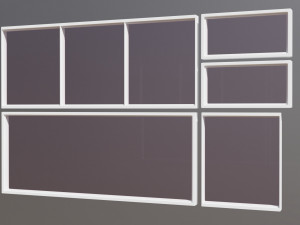 windows collections Modèle 3D
