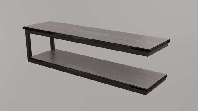 wooden shelves 3D मॉडल .c4d .max .obj .3ds .fbx .stl .blend 