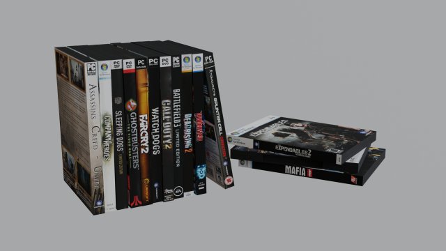DVD Collection 3Dモデル .c4d .max .obj .3ds .fbx .stl .blend 