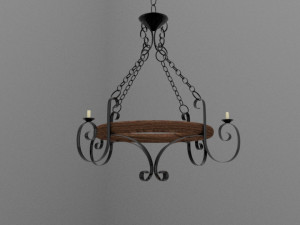 chandelier modelo 3d 3D Модель