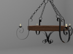 chandelier modelo 3d 3D Model