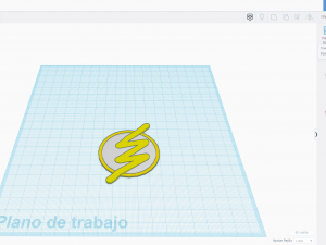 the flash symbol s2 and s3 3D Модель