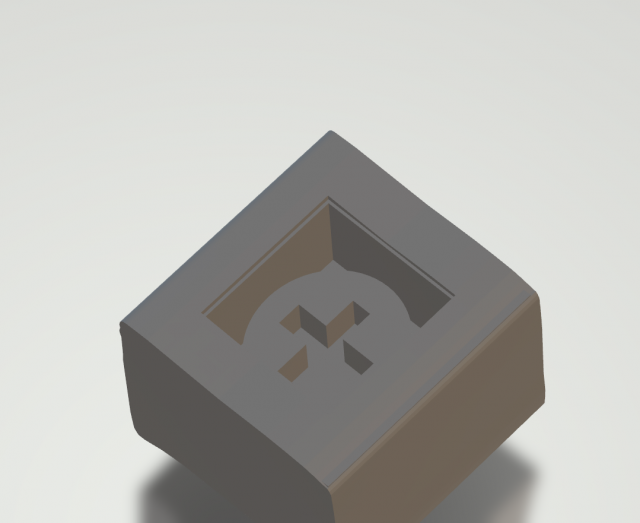 key cap unniversal Modelo 3D .c4d .max .obj .3ds .fbx .stl .blend 