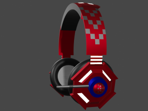 gaming headphone Modello di stampa 3D