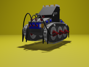 truck with wires for 3d print Modelo de Impressão 3D