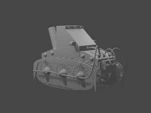 truck with wires for 3d print 3D प्रिंट मॉडल