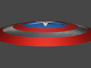 shield captain america 3D Model