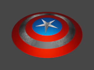 shield captain america 3D Model