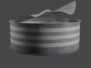 canned food Model 3D