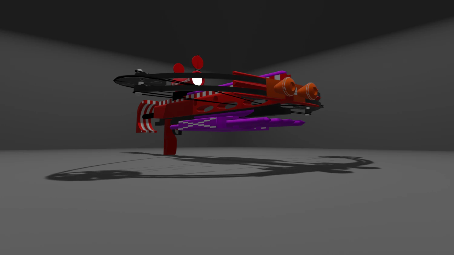 crossbow 3D Model .c4d .max .obj .3ds .fbx .stl .blend 