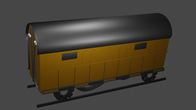 train Modelo 3D .c4d .max .obj .3ds .fbx .stl .blend 