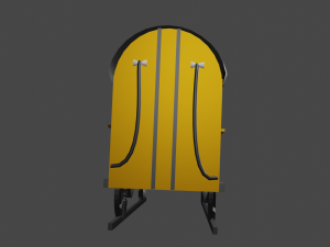 train Modelo 3D