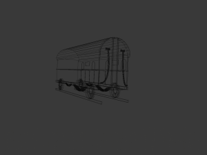 train Modelo 3D