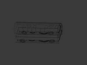 train Modelo 3D