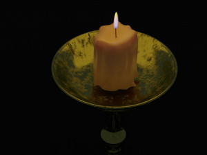 Candle 3D Модель