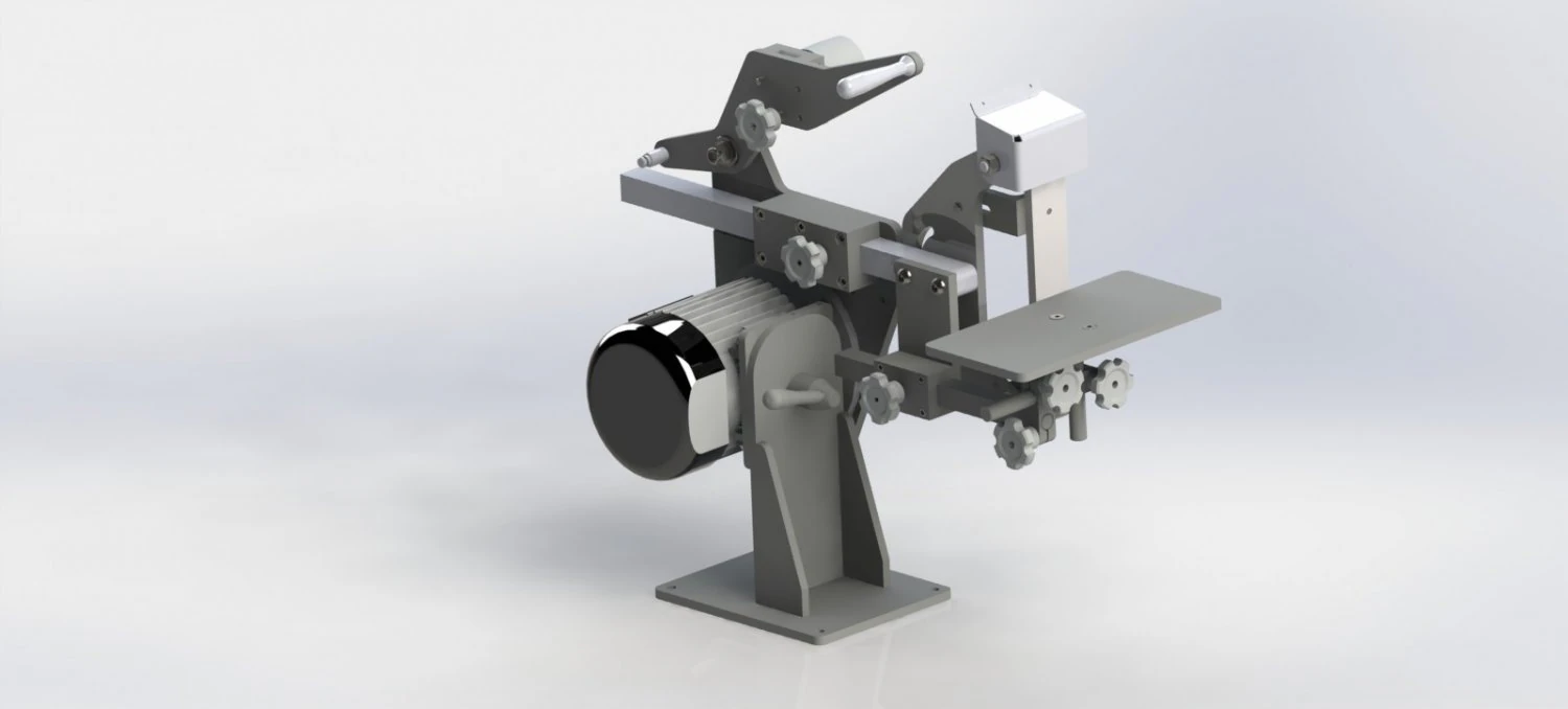 belt grinder 2x72 3D Model .c4d .max .obj .3ds .fbx .stl .blend 
