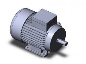전기 모터 15kw 3000rpm 피트 3D 모델