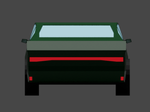 lowpoly car 3D 模型