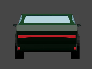 lowpoly car 3D Model
