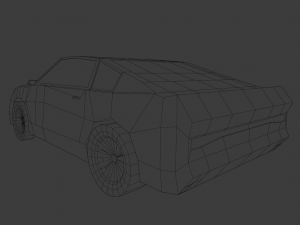 lowpoly car 3D 模型