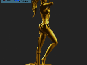 Girl archer 3D Print Model