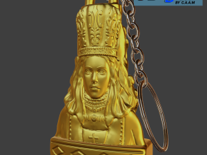 Virgin mary 3D Print Model