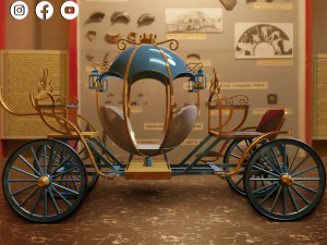 Cinderella carriage 3D Print Model