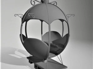 Cinderella carriage 3D Print Model