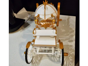 Cinderella carriage 3D Print Model