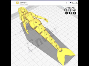ARIEL MERMAID TOY 3D Print Model