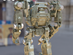 BATTLE TECH MILITAR 3D print model 3D 打印模型