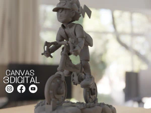 ASH AND PIKACHU - POKEMON 3D Print Model