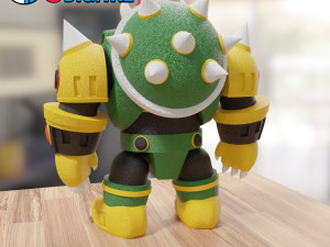 BOWSER 3D Принт Модель