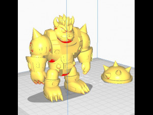 BOWSER 3D Принт Модель