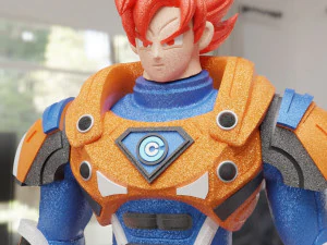 ドラゴンボール - 悟空 3Dプリントモデル