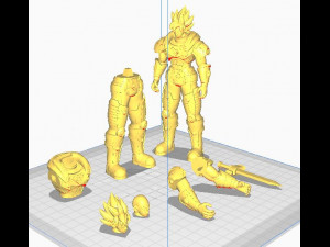 DRAGON BALL - GOKU 3D Print Model