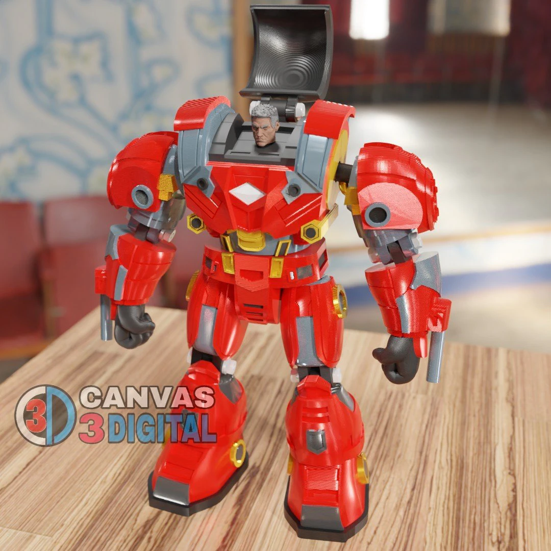 HULKBUSTER 3D Print Model .c4d .max .obj .3ds .fbx .stl .blend 