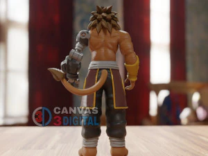 LION GUERRIER Modèles 3D en vedette